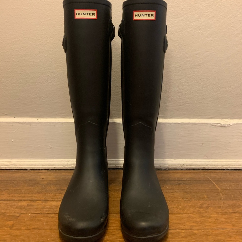 Black Hunter W Original Tall Boot Women’s Size 9